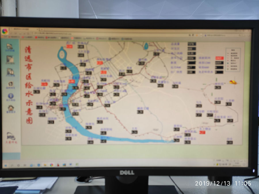  清遠江南水廠自控系統